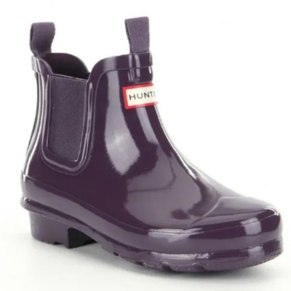 Hunter"Like New" Women Ankle Rainboots shoes sz 37/6 - Picture 1 of 12